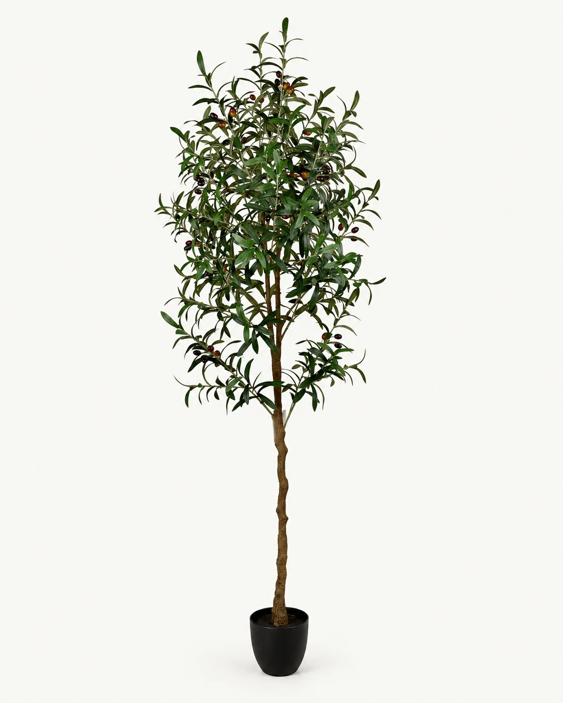 186 cm Natural-Form Artificial Olive Tree product view
