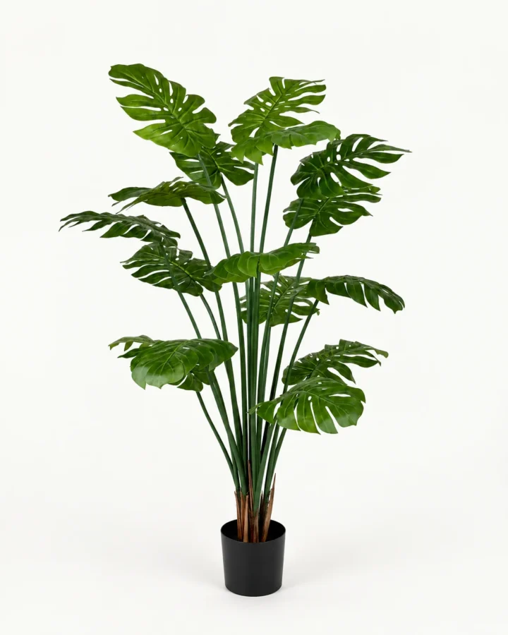 16-Leaf Artificial Monstera Plant product view